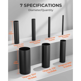 Eventronic 400 Pcs Heat Shrink Tubing Kit-3:1 Ratio Adhesive Lined,