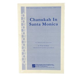Chanukah In Santa Monica For TYBB With Clarinet & Keyboard Tom Lehrer H. Leonard