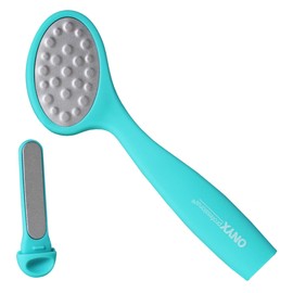 Onyx Professional 3 in 1 Diamond Foot Scrubber/for Feet, Callus Remover, Dead Skin, Dry Cracked Heels, Corns/Foot File Scrubber Exfoliator Removes Hard Rough Dry Cracked Skin