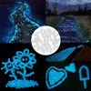 Pack of 300 Luminous Stones Garden in the Dark, Fluorescent