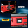 SUPAREE Spare Tire Delete License Plate Relocation Kit w/Plate Illuminate