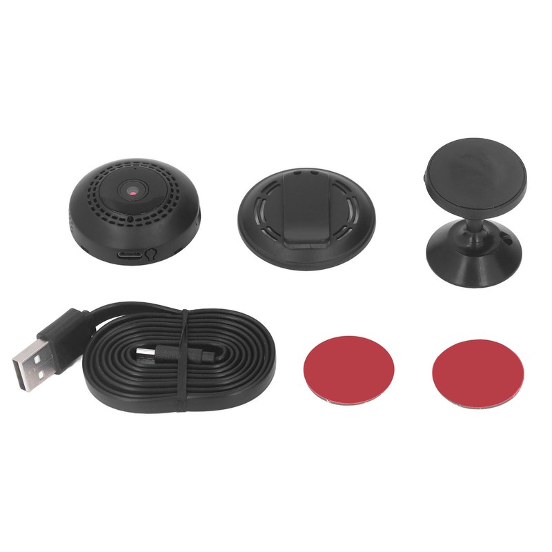 Security Camera ABS Plastic 300mah Household HD Infrared Night Vision