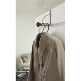 Yamazaki Industries 6355 Light Long Door Hanger, Brown