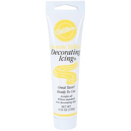 Wilton Yellow Icing Tube, Lemon