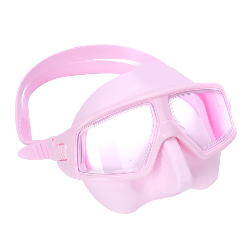 Professional Free Diving Anti Fog Large View Low Volume Dive