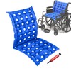 MESINURS Bedridden Air Inflatable Seat Cushion with Full Back for