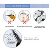90 Pcs Strong Double Sided Tape Rectangle Round Removable Double