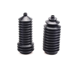 Mallofusa A Pair Steering Rack Boots for Polaris Ranger RZR 400 500 570 700 800 900 1000 5412012 5412013 Black