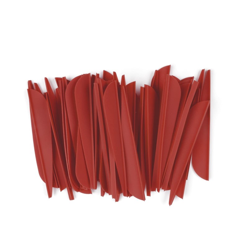 3 Inch Arrow Feather Plastic Fletching Vanes for DIY Archery