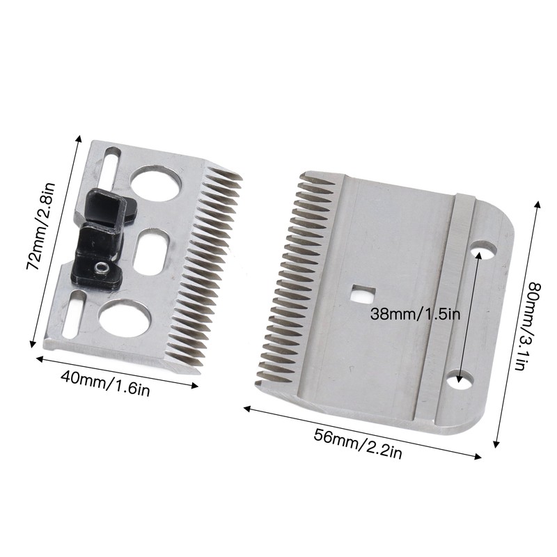 Clipper Blade 24 Teeth High Hardness Carbide Horse Hair Clipper