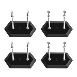 Felimoa Skateboard Wall Mount Pedestal Skateboard Hanger Wall Mount Set of 4