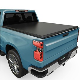 AUTOSAVER88 Soft Tri-fold Truck Bed Tonneau Cover Fit for 2019-2025 Chevy Silverado/GMC Sierra 1500 New Body Style 5.8ft Bed