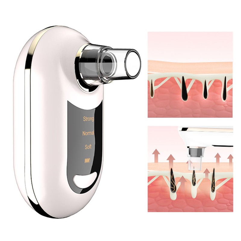 Vacuum Blackhead Remover 3 Modes Mini Handheld Deep Cleaning Reduce