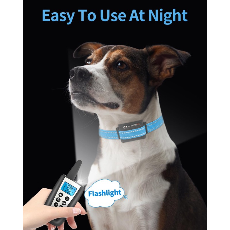 PaiPaitek Dog Bark Collar with Remote 3300ft Range - Automatic