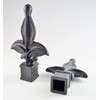 Retrospec Creations 25 Each for 3/4” Plastic Finial Tops for