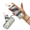 CAGIBEN Ultra Lightweight Mini Folding Umbrella, Titanium Treatment, For Both
