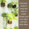 LaLaGreen Indoor Planter Box for Plants (4x4 Inch, 12 Pack)