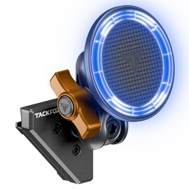 Tackform Link Vent Mount Magnetic Phone Holder - Compatible with MagSafe, 2021-2025 Ford F150 & Raptor, 2023-2025 Ford Super Duty | Billet Aluminum | Zero Slip | 2" Arm | Orange