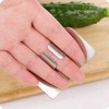 GEMOX Stainless Steel Finger Guard for Slicing - Cutting Protector