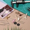 69 Pcs Rotary Tool Accessories Sanding Bits Kit 1.0/1.6/2.3mm Diameter