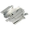 StayMax Metal Engraving Blanks Stamping Blanks Stainless Steel Rectangle Blank