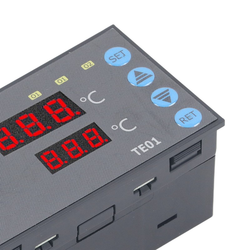 Digital Temperature Controller DC24V ‑50~120℃ Thermostat Regulator High Accuracy Control