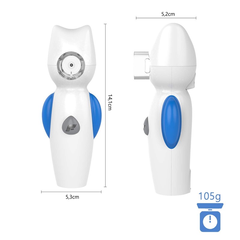FEELLIFE FEELLIFE Portable Inhaler, Handheld Steam Atomiser, for Kids Travel