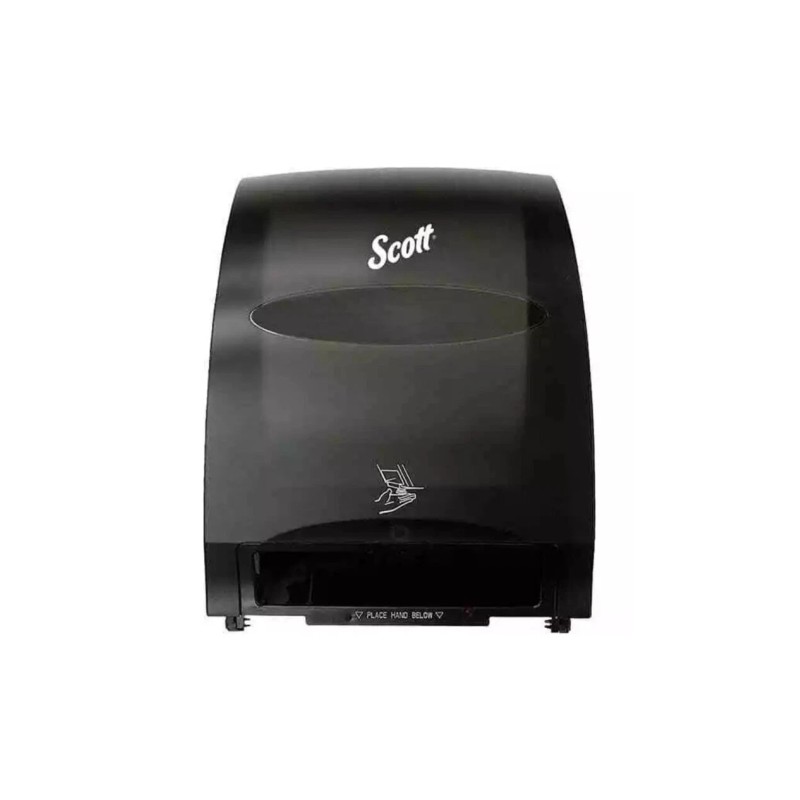 Scott 48860 Hands-Free Gray Paper Towel Dispenser: 15.8" H x