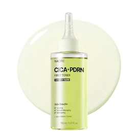 NACIFIC CICA PDRN First Toner 5.07 fl oz 150ml – Centella Asiatica & PDRN for Sensitive Skin, Cooling Spot Toner, Balancing & Soothing Korean Skincare