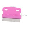 KOMBIUDA Pcs Fine Tooth Comb Pet Comb for Cat Grooming