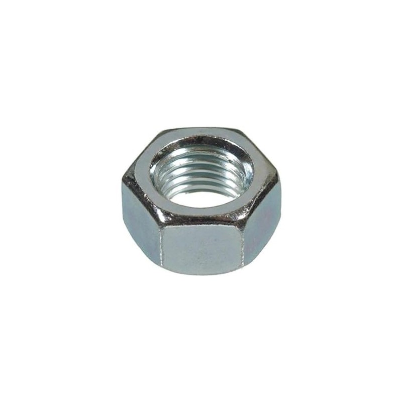 Merriway BH03667 (50 Pcs) Steel Full Hex Head Nut, M8