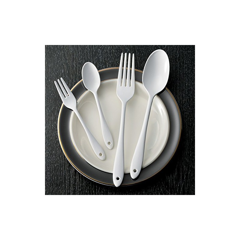 Wada Corporation Napoli Enameled Cutlery Dessert Spoon