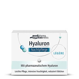 Medipharma Cosmetics, Hyaluron Nachtpflege Leicht