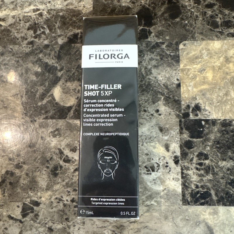 FILORGA TIME-FILLER 5XP SHOT Topical Face Serum Against Mimic Wrinkles