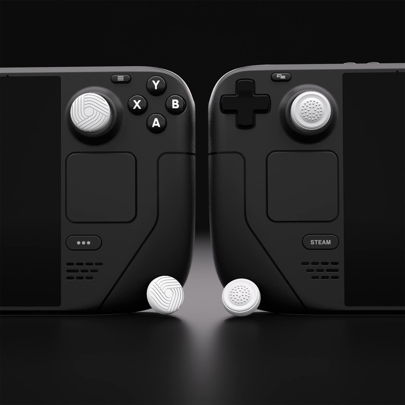 PlayVital Steam Deck LCD Thumb Grip Cap, Joystick Cap Cover