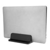 Aluminum Alloy Laptop Stand Vertical Adjustable Notebook Computer Storage HolderBlack