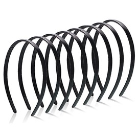 LuLiyLdJ Tooth Comb Headband, 8 Pieces Pure Plastic Headband Hair Bands Teeth Unisex Women Girls 8mm