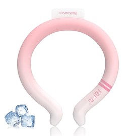 Cool Ring, Neck Cooler, Cool Neck Ring, Instant Cooling, PCM Material, 18°C, Natural Freezing, Luminousness, Repeated Use, Cool Ice Band, Sweat Resistant, Protection Against Extreme Heat