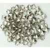 100pcs 10mm Square DIY Leathercraft Metal Punk Spikes Spots Pyramid