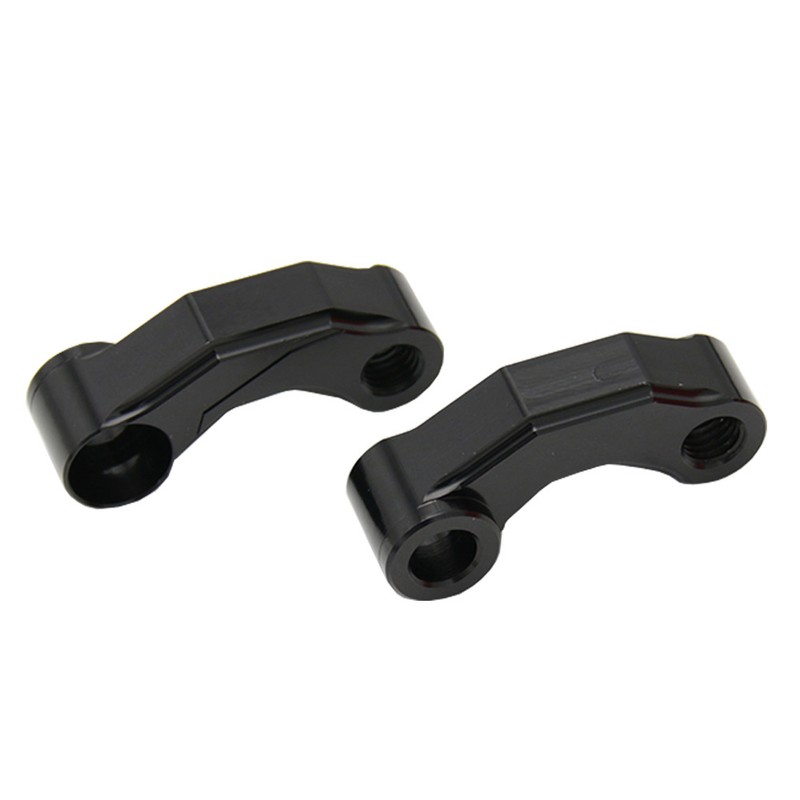 Motorcycle Mirror Riser Extender Adaptor Handlebar Mount Mirror Riser Extenders