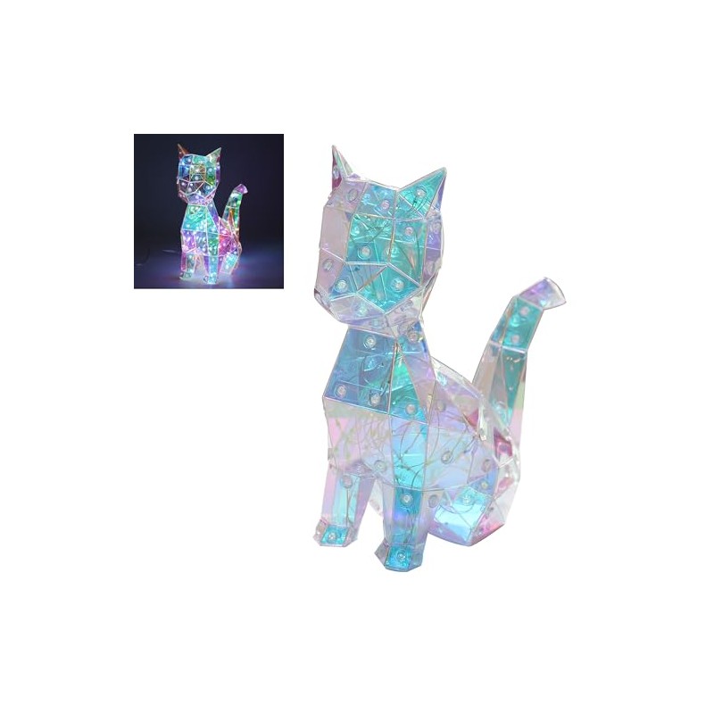 L & P Home & Gifts STARLIGHTZ LED USB CAT