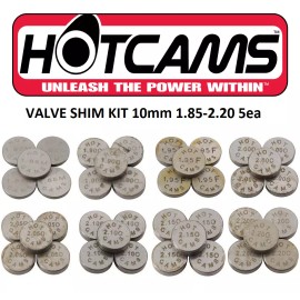 Hotcams Hot Cams Valve Shim Kit 10mm 1.85-2.20 5ea