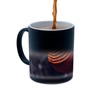 Thermoreagierende Tasse Magische Tasse – Goldfarben Wildleben seltener Vogel –