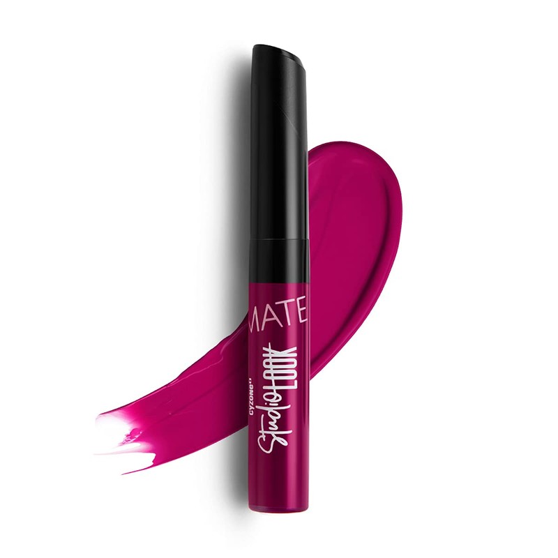CY - Labial Studio Look Mate, color frambuesa, 6 ml.