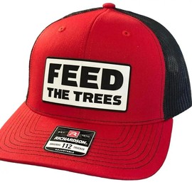 Georgia Baseball Feed the Trees Richardson 112 SnapBack Hat - Color: Red/White