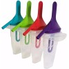dependable Ice Lolly Pop Mold Popsicle Maker with Straw Makes