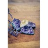 Amethyst Crystals | 100% Natural Druze Pieces | Set of