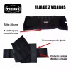 Techno Faja Tres Velcros + Guantes Antiderrapantes Gym Pack