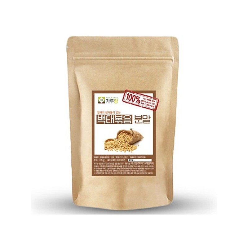 국산 1 가루랑v 백태분말 볶음 200g Domestic 1 Powdered White