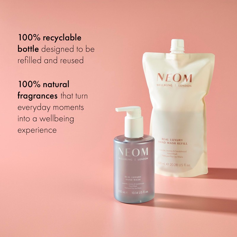 NEOM- Hand Wash Refill (600ml, Real Luxury)